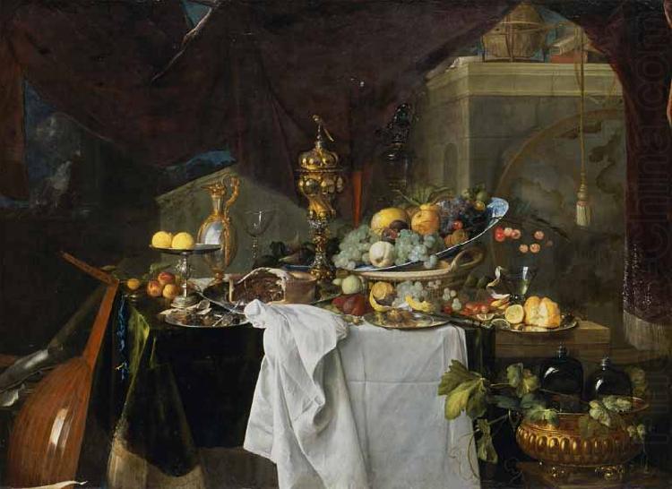 A Table of Desserts or Un dessert, Jan Davidsz. de Heem